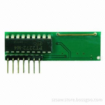 Low-power Super-regeneration Wireless RF Module, 2.7~3.3V DC Working Voltage